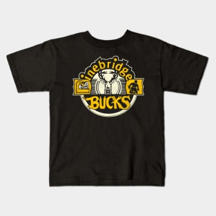 Defunct Pinebridge Bucks Hockey Team Kids T-Shirt